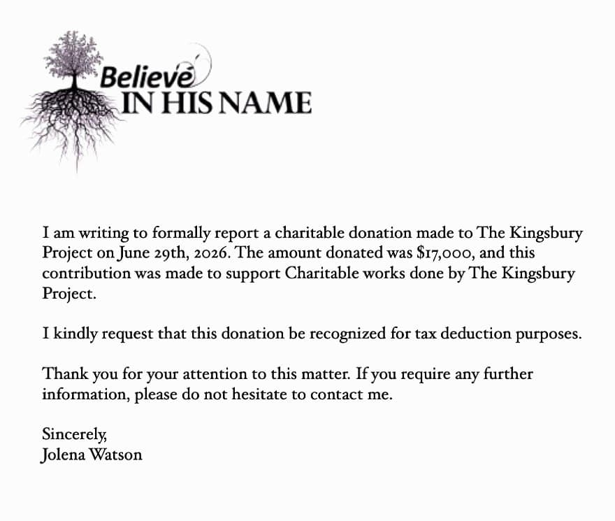 Jolena Watson / $17,000 / 2026. 06. 29.
